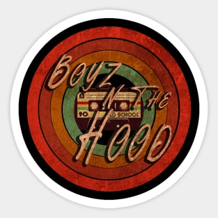 BOYZ N THE HOOD VINTAGE Sticker